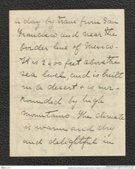 Nachlass Franz Steindachner, Brief von Ethel A. Hopper an Franz Steindachner (12.11.1906), Inv.Nr. 237.04, Seite 4